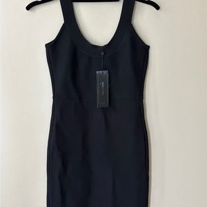 BCBG MAX AZRIA CASPAR BODYCON DRESS BLACK LHL64756 SIZE XS $248.00